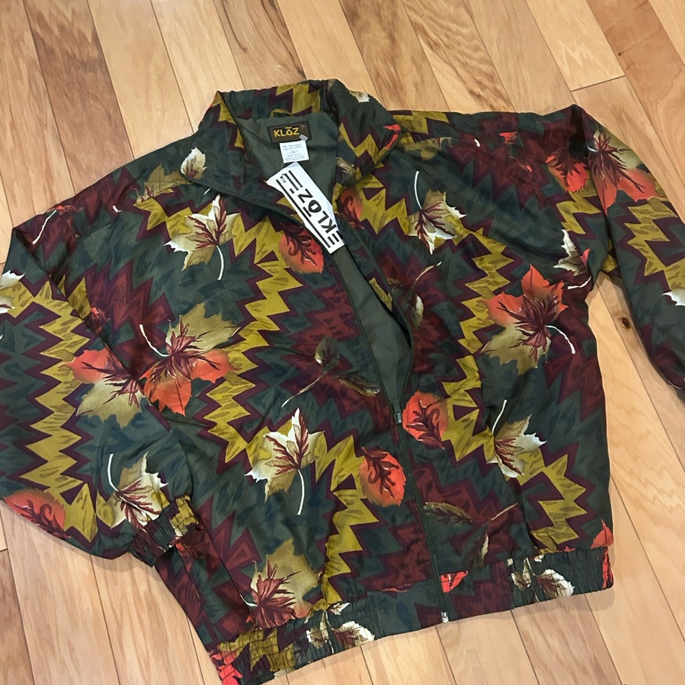 NWT Vintage Cloz Womens Lightweight Bomber Track Jacket - Picture 14 of 14